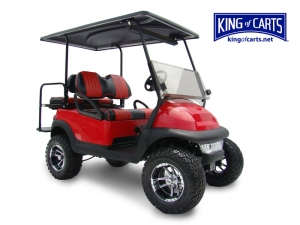 BEAST - Lifted - Red Golf Cart for Sale