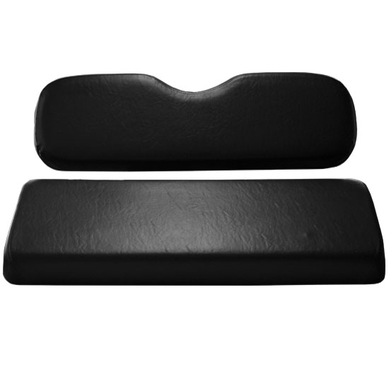 King Of Carts Club Car Precedent Front Seat Covers Black Replacement - Club Car Replacement Seat Covers